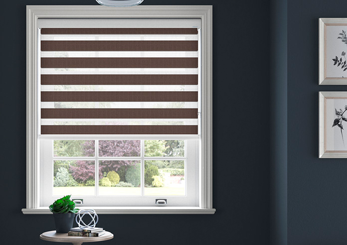 Origin, Chocolate Brown - Twist&Fit Day and Night Blind - Image 3
